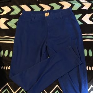 blue jeggings